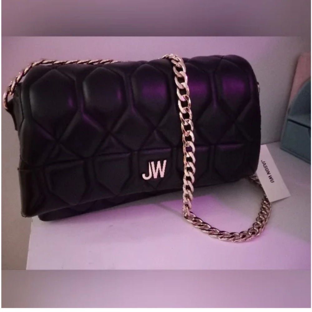JASON WU Cat Quilted Supple Leather Shoulder Bag
